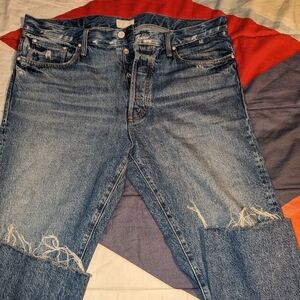 MOTHER Denim Frayed A Day In the Life of Daniel